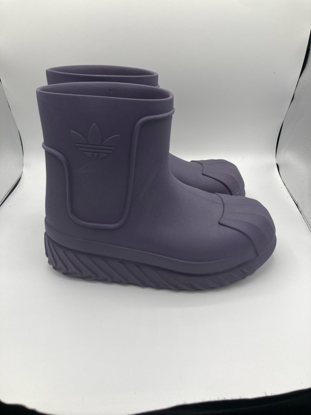 Adidas Boots Shoes Womens US 10.5-11 Adifom Superstar Foam Halo Purple READ